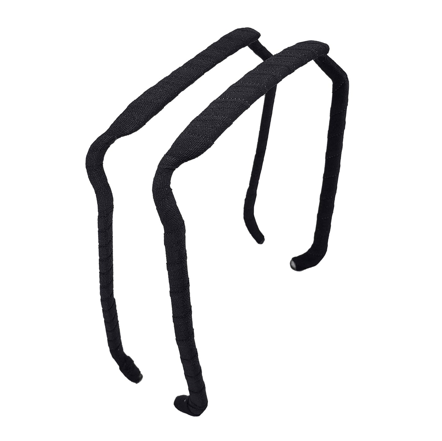 Black Headband | Wrapped - Zazzy Bandz - hair accessory - curly hair