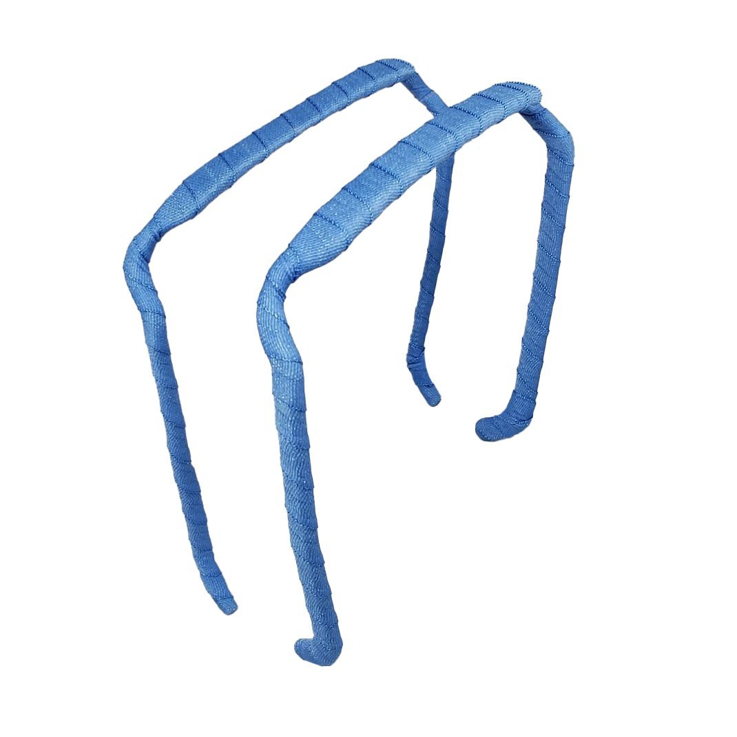 Blue Headband | Wrapped - Zazzy Bandz - hair accessory - curly hair