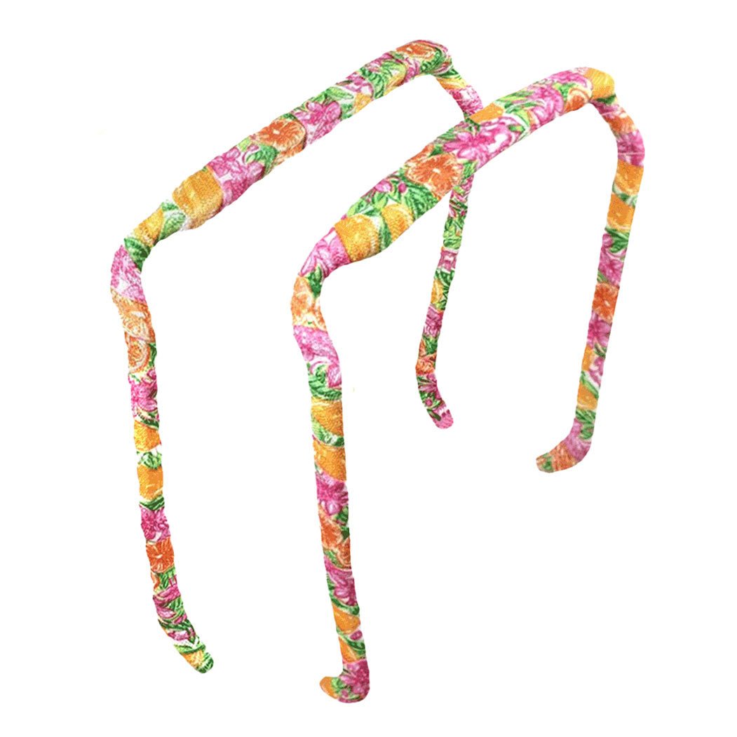 Citrus Bloom Headband - Zazzy Bandz - hair accessory - curly hair