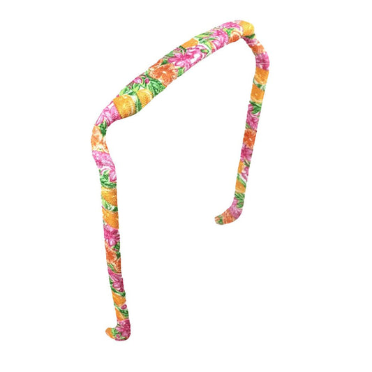 Citrus Bloom Headband - Zazzy Bandz - hair accessory - curly hair