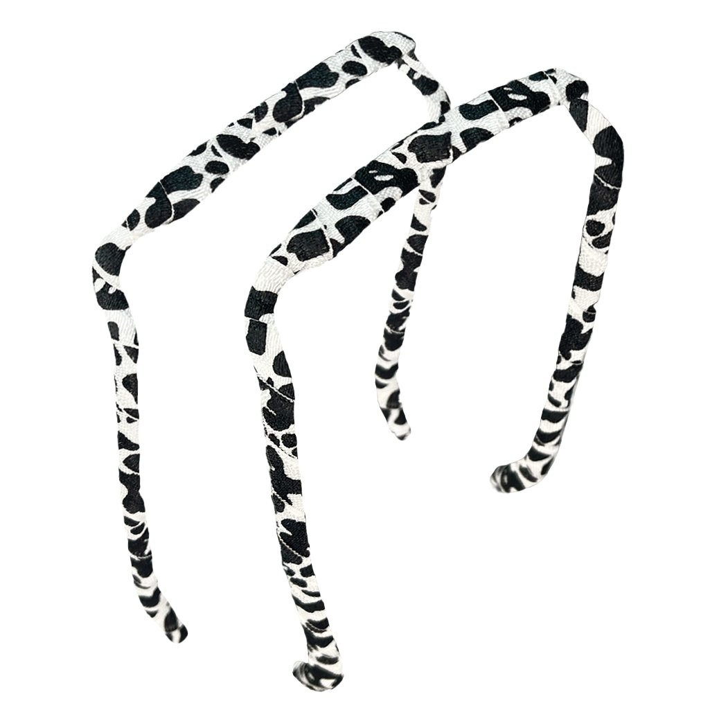 Cow Love Headband - Zazzy Bandz - hair accessory - curly hair