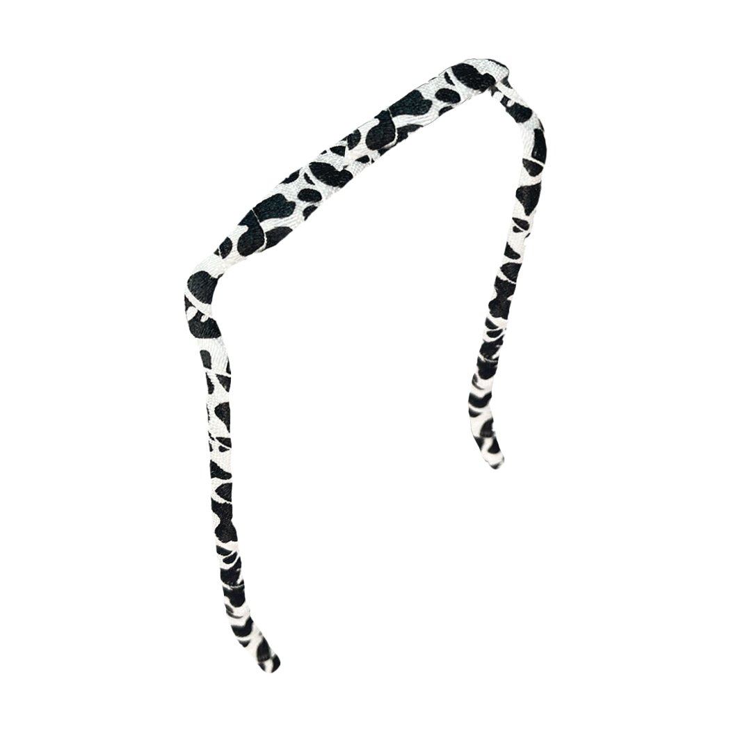Cow Love Headband - Zazzy Bandz - hair accessory - curly hair