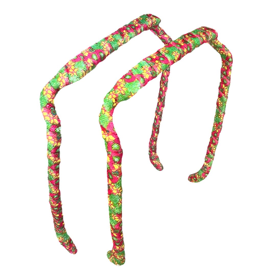 Melon Blossom Headband - Zazzy Bandz - hair accessory - curly hair