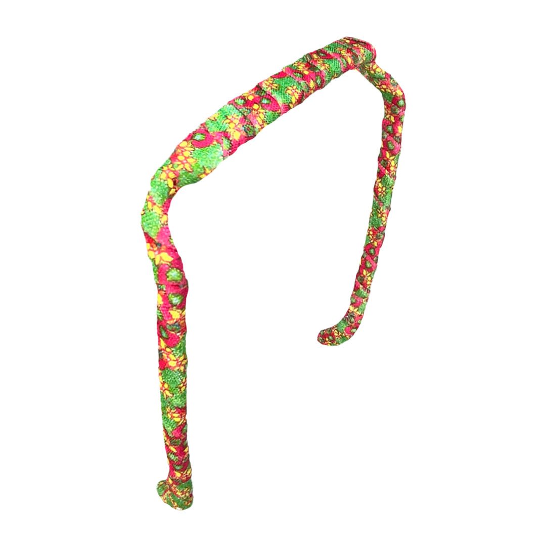 Melon Blossom Headband - Zazzy Bandz - hair accessory - curly hair