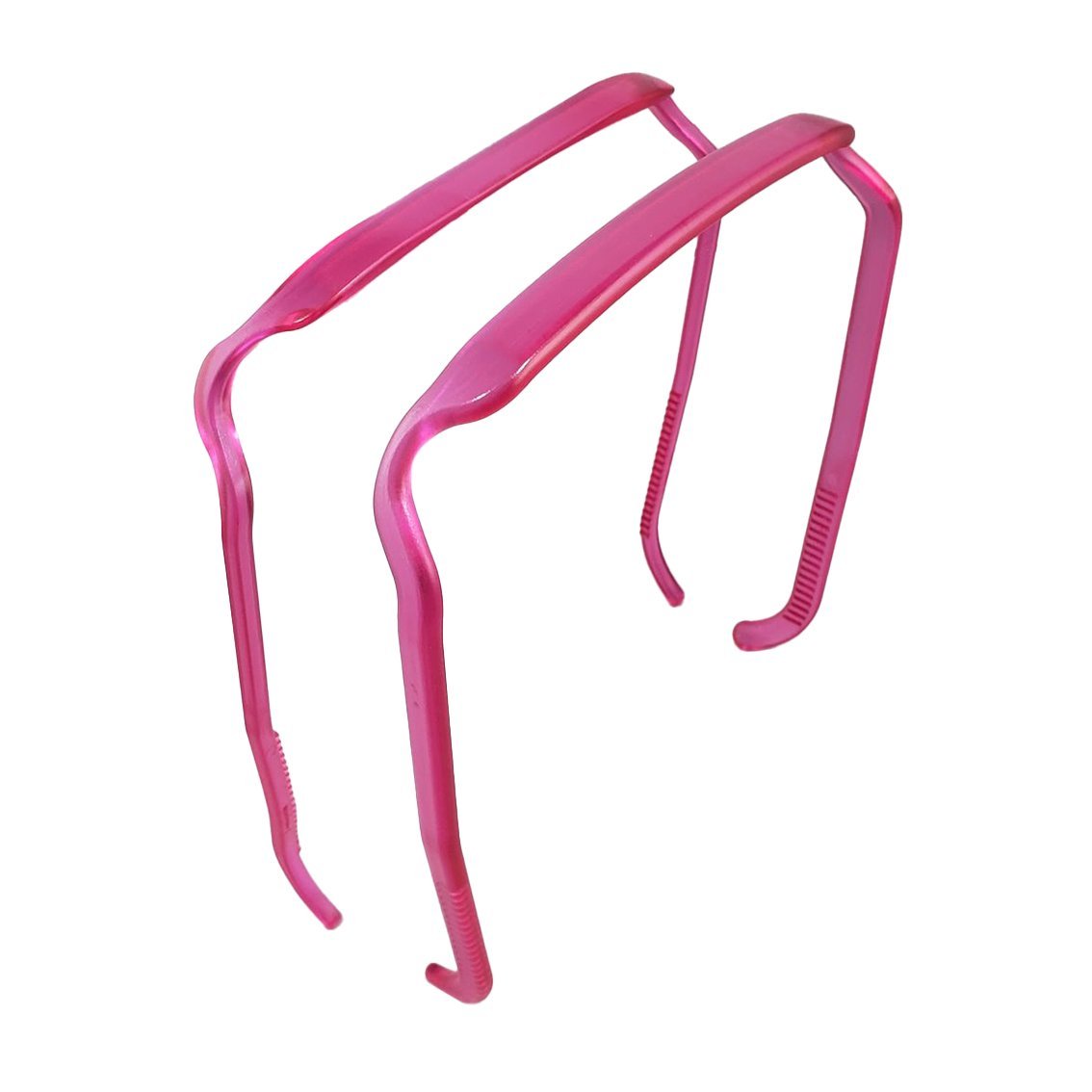 Pink Translucent Headband - Zazzy Bandz - hair accessory - curly hair