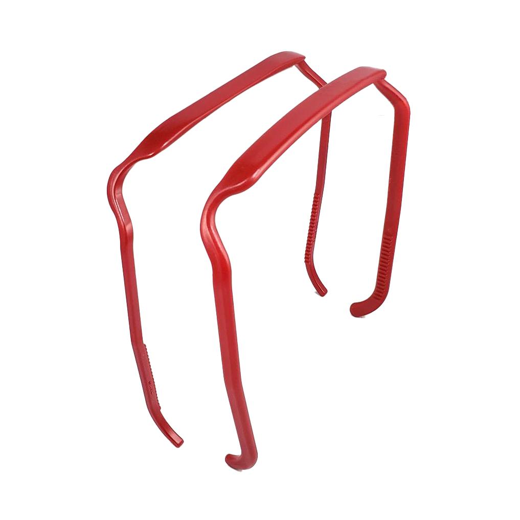 Red Headband - Zazzy Bandz - hair accessory - curly hair