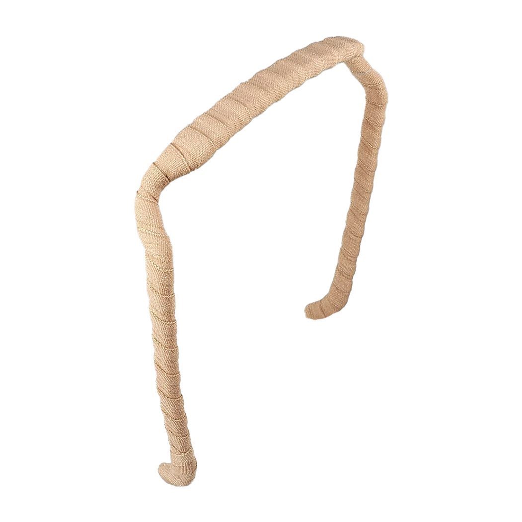 Sandstone Wrapped Headband - Zazzy Bandz - hair accessory - curly hair