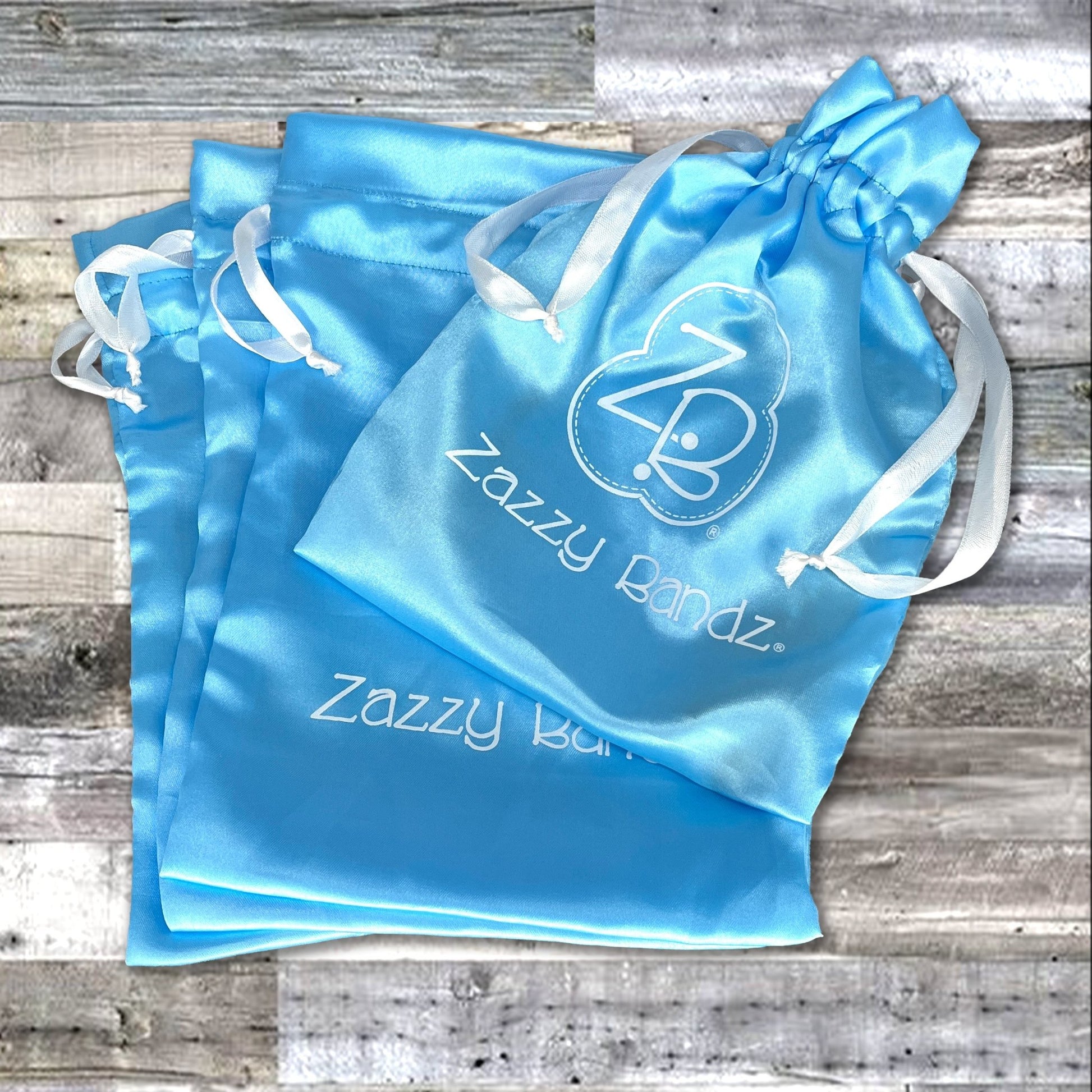 Satin Zazzy Bags - Zazzy Bandz - hair accessory - curly hair