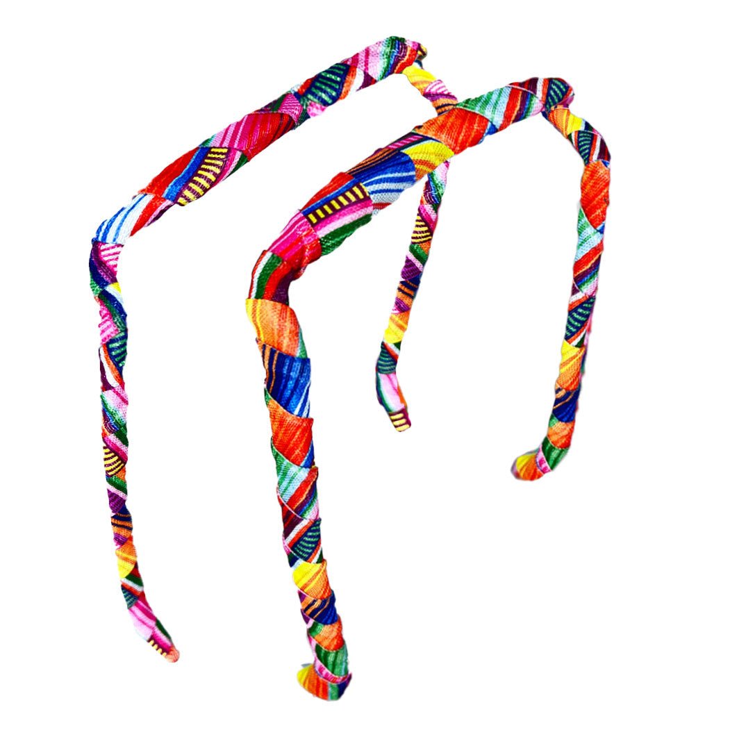 Serape Headband - Zazzy Bandz - hair accessory - curly hair