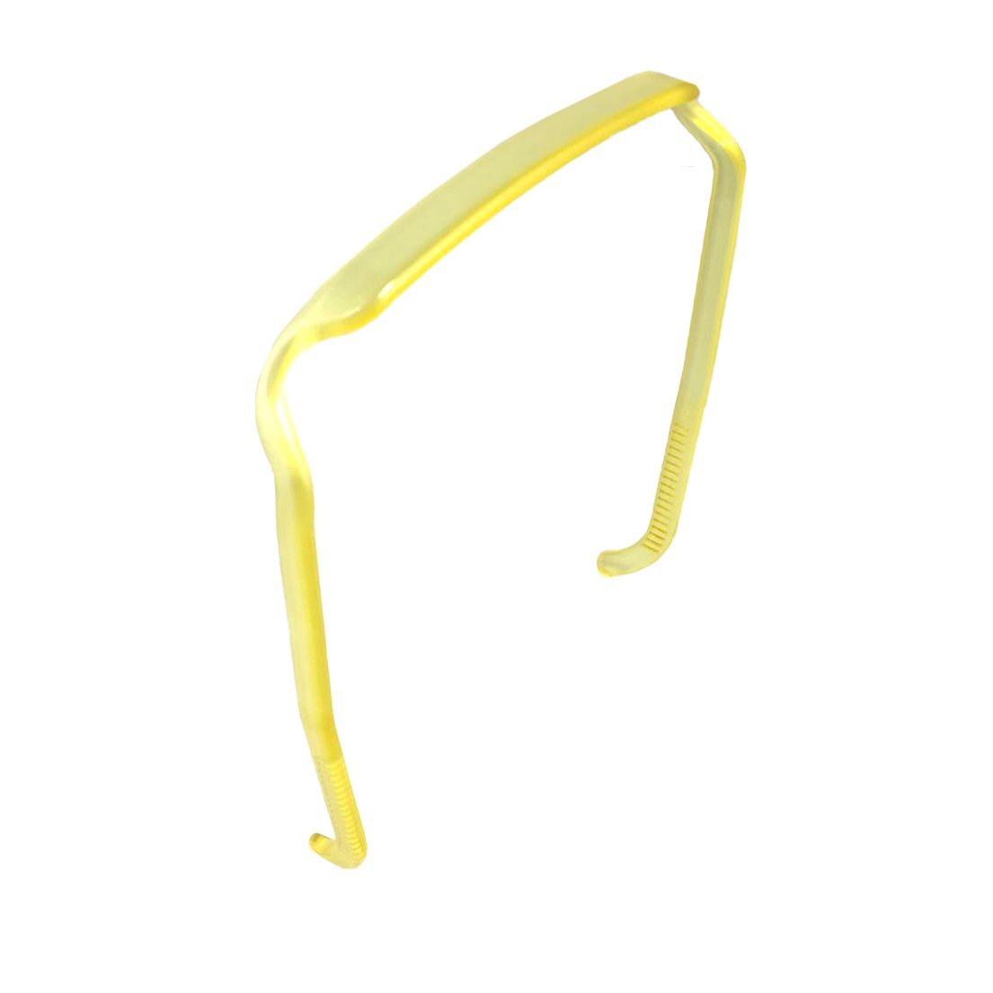 Yellow Translucent Headband - Zazzy Bandz - hair accessory - curly hair