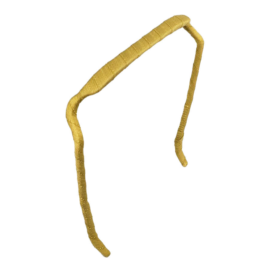 Mustard Headband | Wrapped - Zazzy Bandz - hair accessory - curly hair