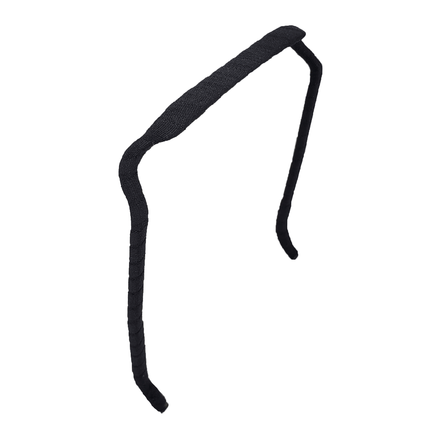 Black Headband | Wrapped - Zazzy Bandz - hair accessory - curly hair