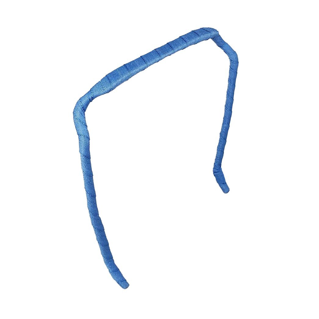 Blue Headband | Wrapped - Zazzy Bandz - hair accessory - curly hair