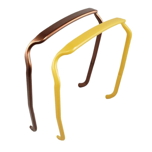 Copper + Honey Two-Pack - Zazzy Bandz - hair accessory - curly hair