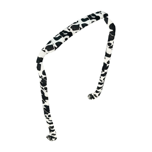 Cow Love Headband - Zazzy Bandz - hair accessory - curly hair