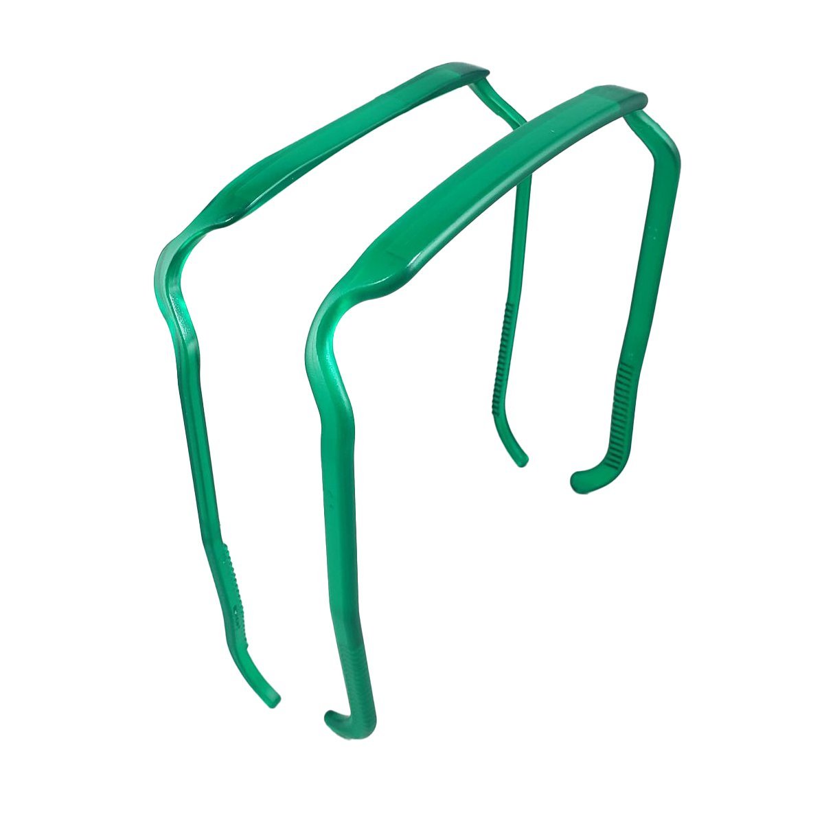 Green Translucent Headband - Zazzy Bandz - hair accessory - curly hair