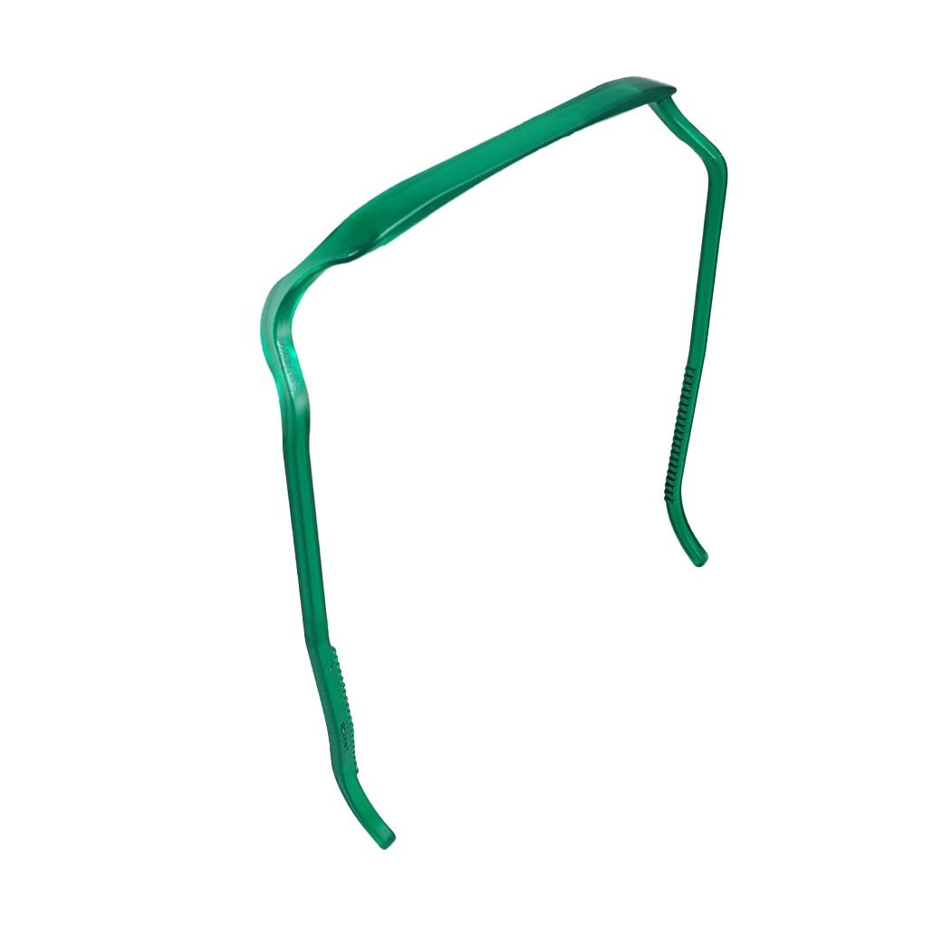 Green Translucent Headband - Zazzy Bandz - hair accessory - curly hair