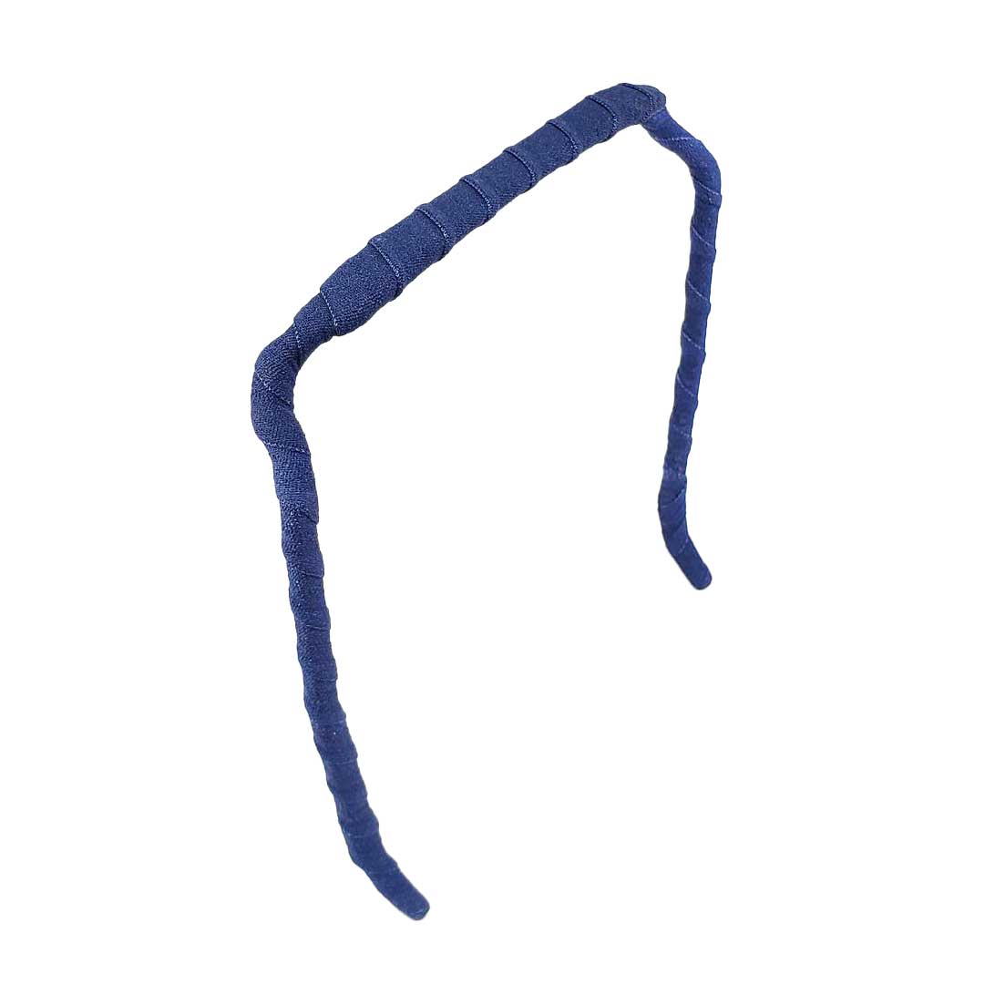 Navy Blue Headband | Wrapped - Zazzy Bandz - hair accessory - curly hair