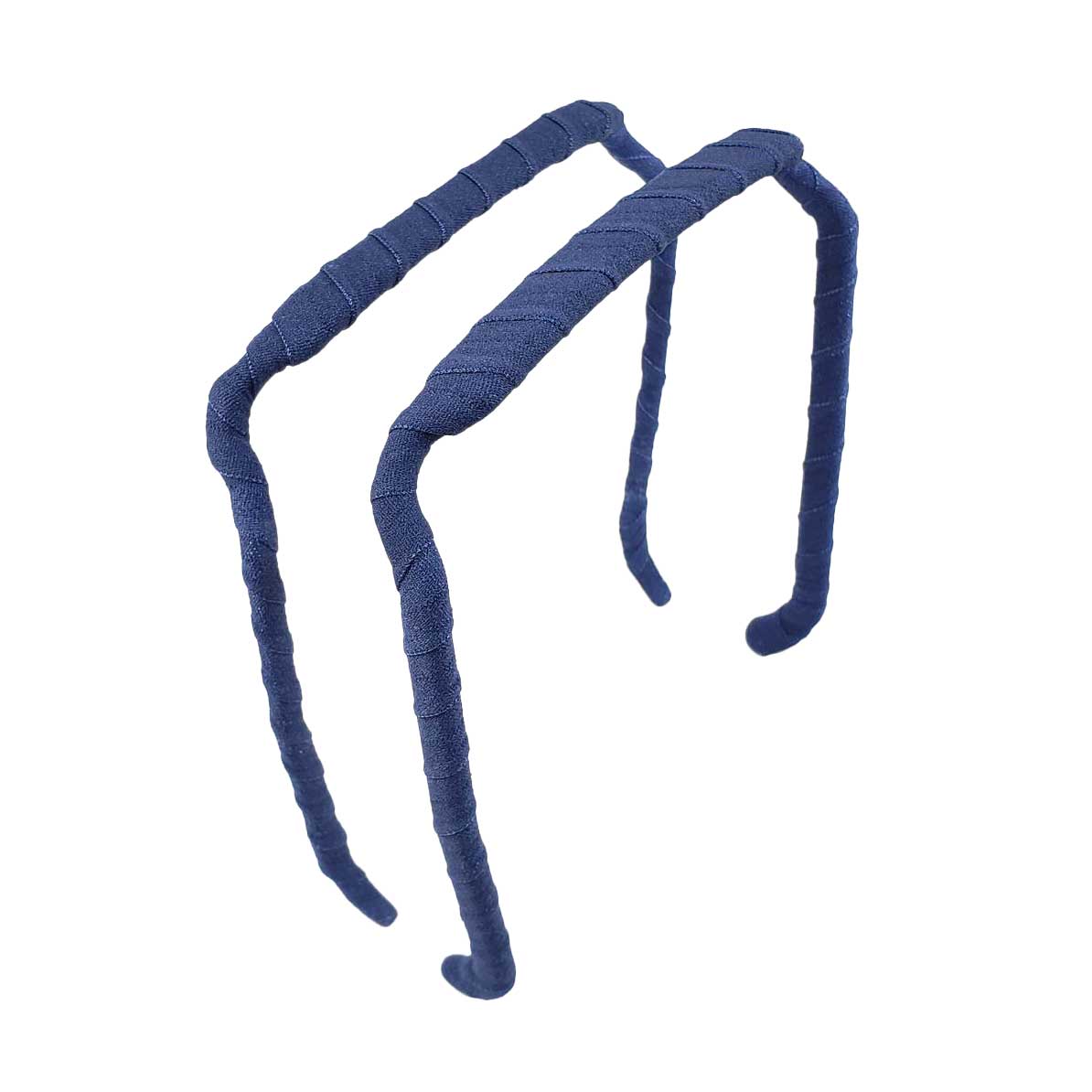 Navy Blue Headband | Wrapped - Zazzy Bandz - hair accessory - curly hair