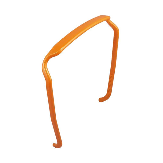 Orange Headband - Zazzy Bandz - hair accessory - curly hair