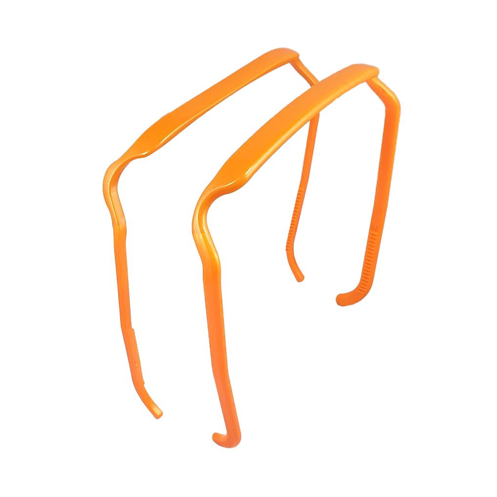 Orange Headband - Zazzy Bandz - hair accessory - curly hair