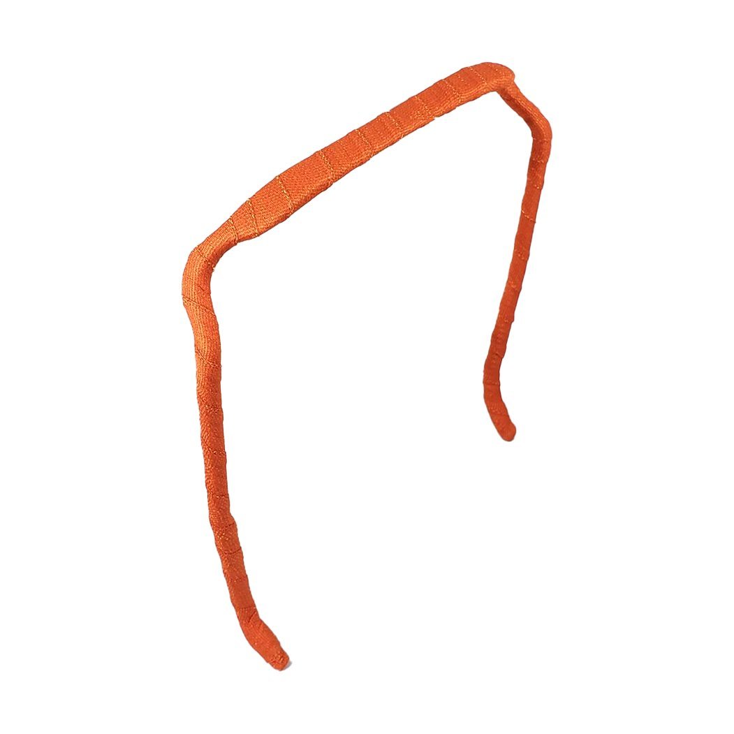 Orange Wrapped Headband - Zazzy Bandz - hair accessory - curly hair