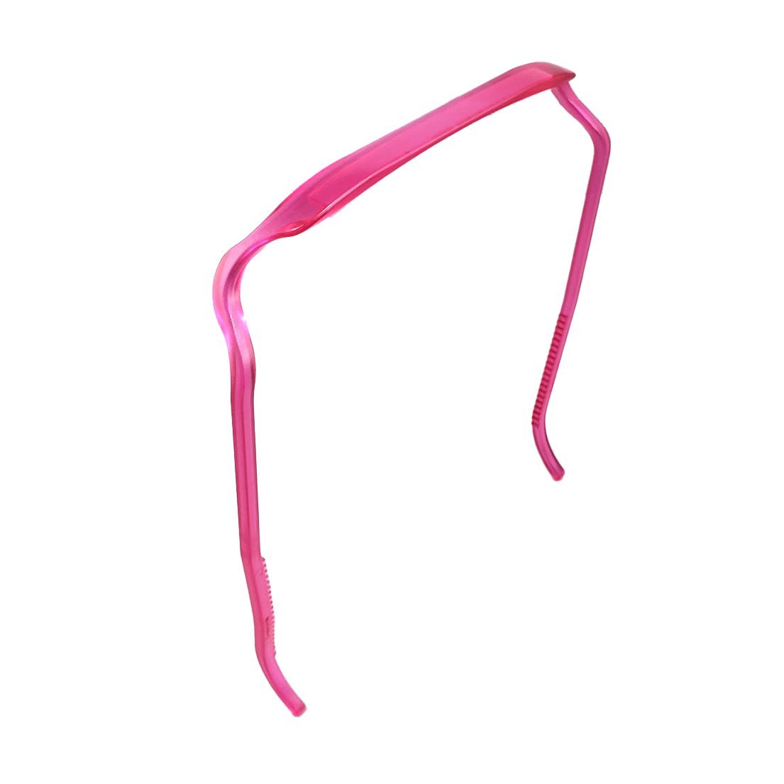 Pink Translucent Headband - Zazzy Bandz - hair accessory - curly hair