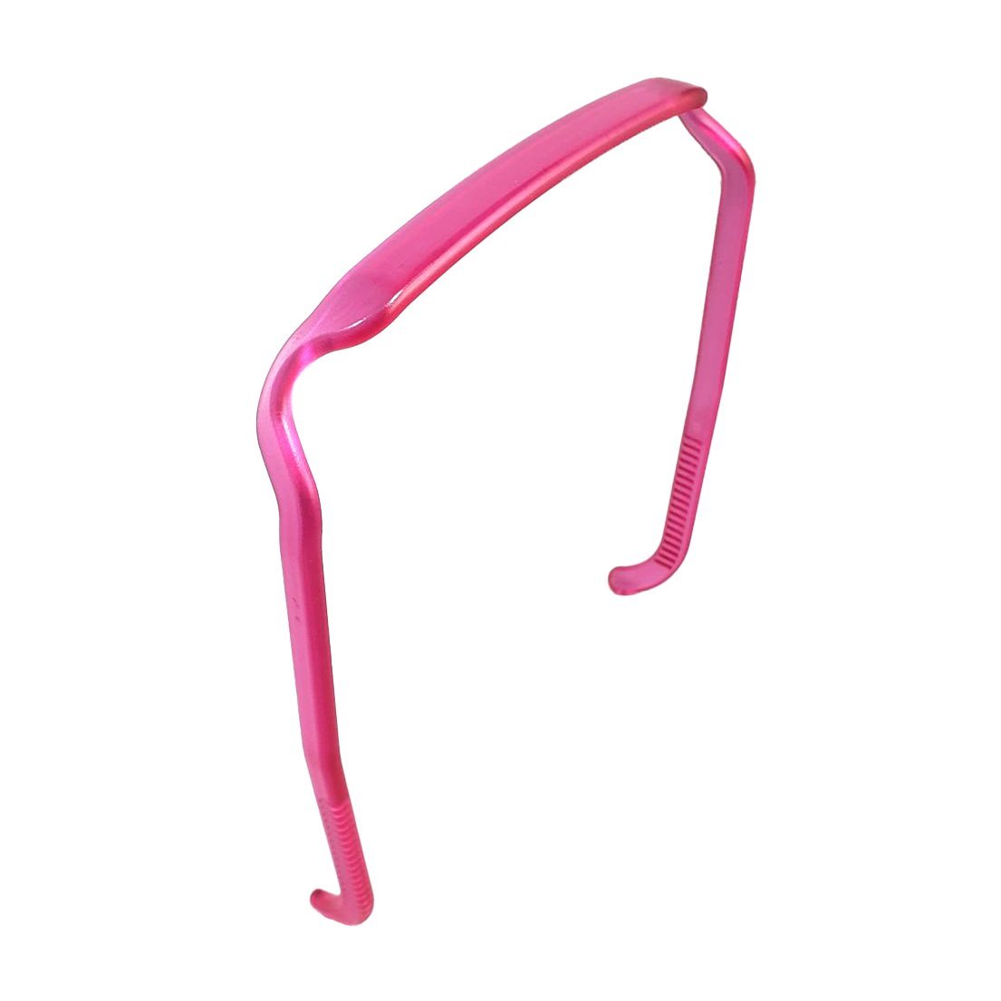 Pink Translucent Headband - Zazzy Bandz - hair accessory - curly hair