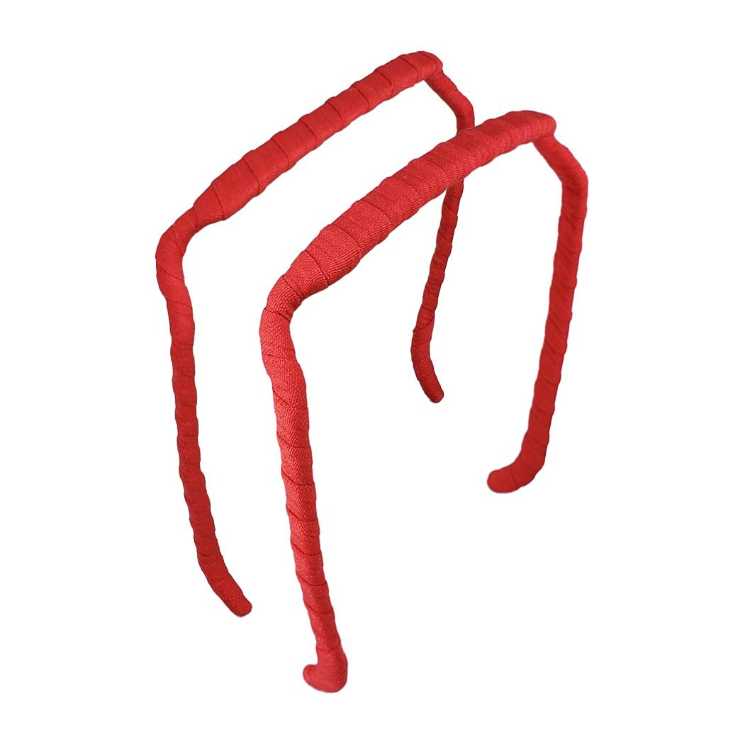 Red Headband | Wrapped - Zazzy Bandz - hair accessory - curly hair