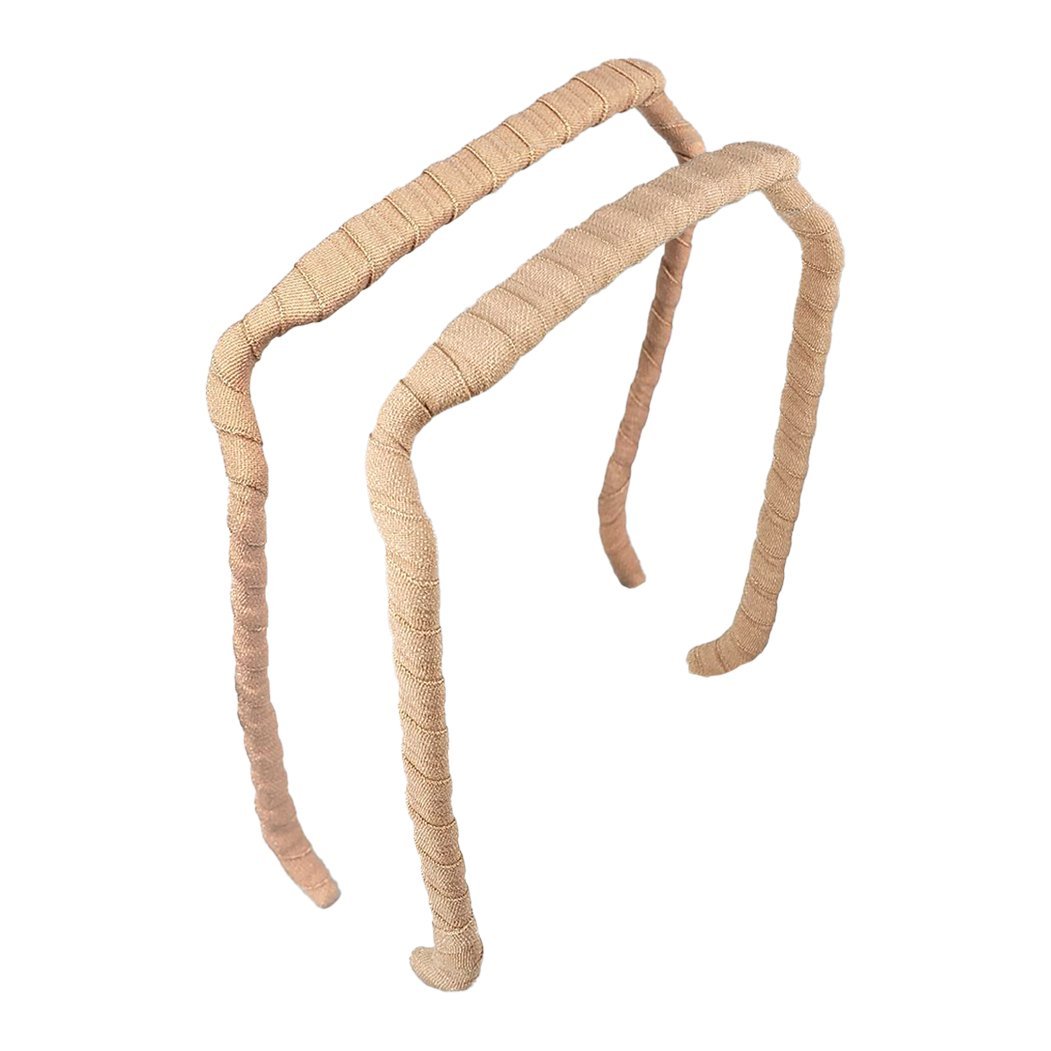 Sandstone Wrapped Headband - Zazzy Bandz - hair accessory - curly hair