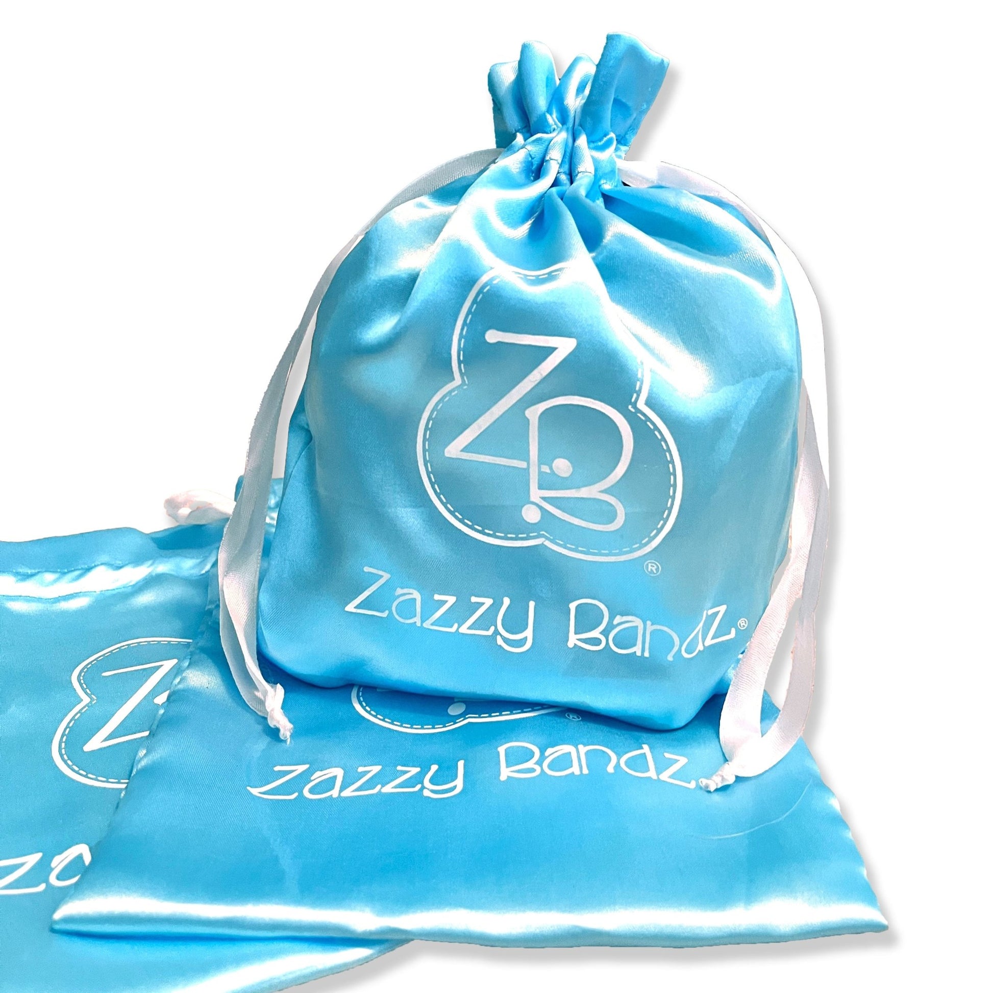 Satin Zazzy Bags - Zazzy Bandz - hair accessory - curly hair