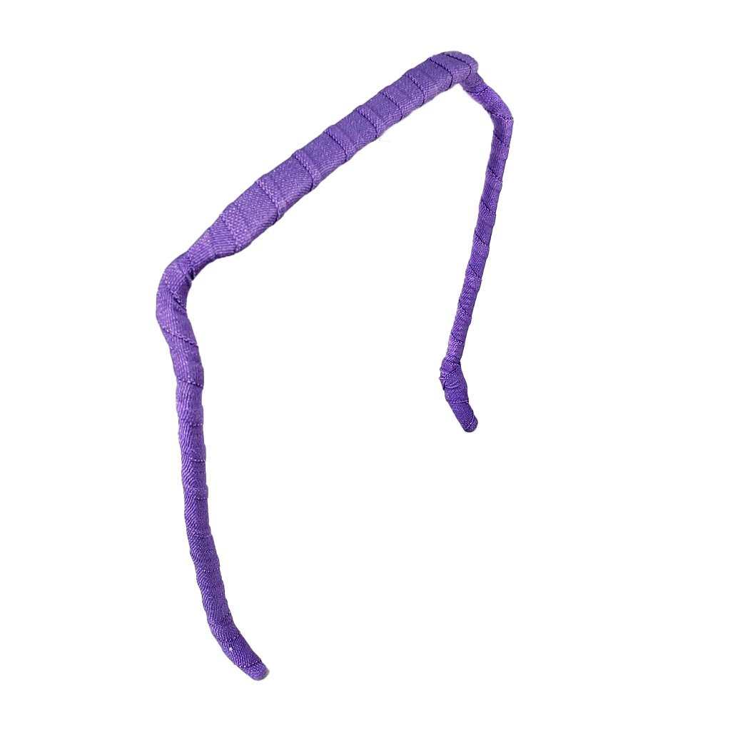 Violet Headband | Wrapped - Zazzy Bandz - hair accessory - curly hair
