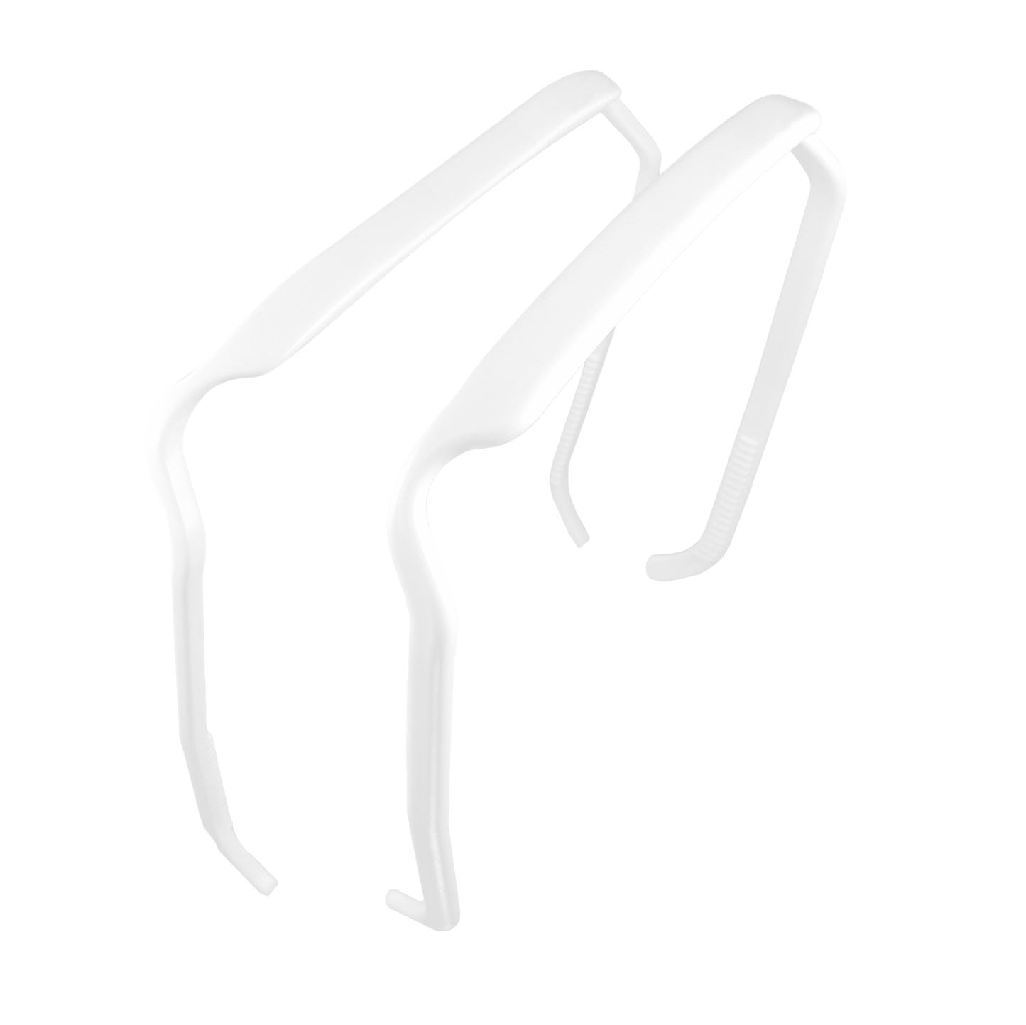 White Headband - Zazzy Bandz - hair accessory - curly hair