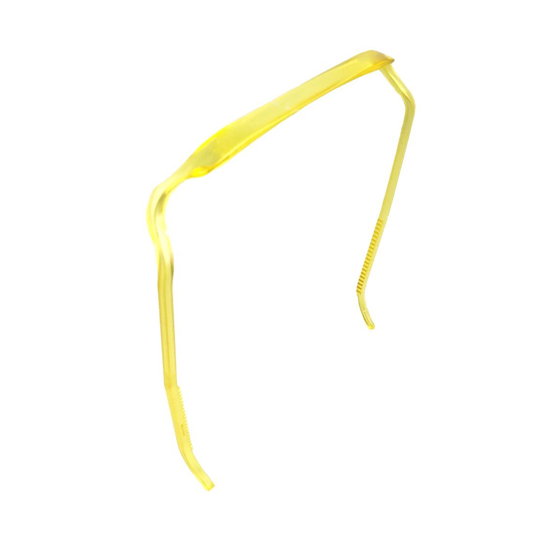 Yellow Translucent Headband - Zazzy Bandz - hair accessory - curly hair